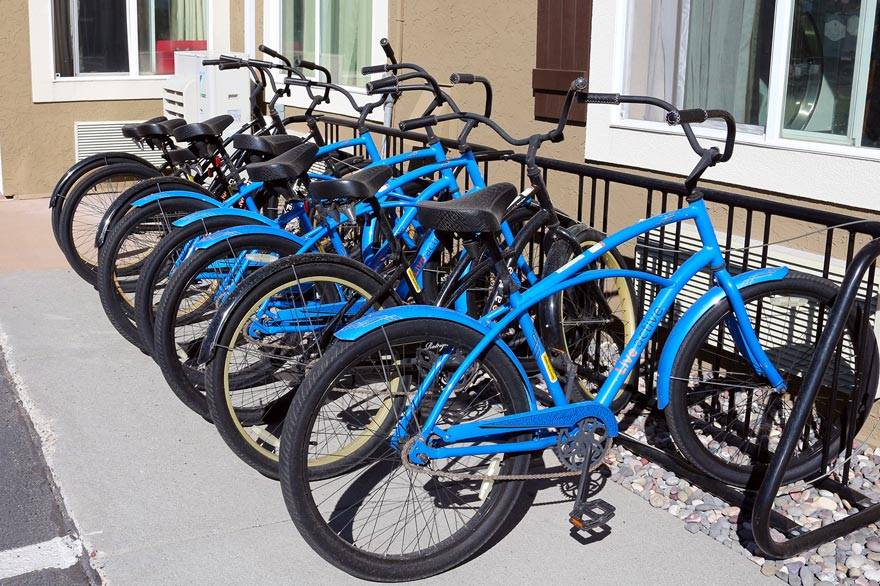 West Yellowstone bicycle rentals at Yellowstone Park Hotel