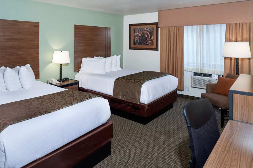 2 Queen Bed room at The Ridgeline Hotel at Yellowstone