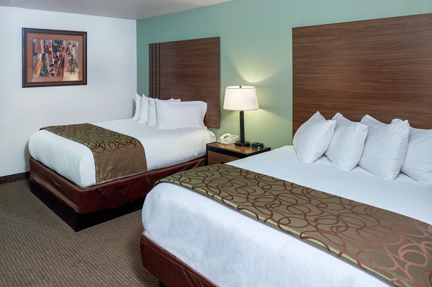 2 Queen Bed room at The Ridgeline Hotel at Yellowstone