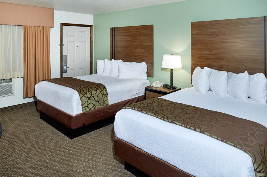 Mountain View Room with 2 Queen Beds at The Ridgeline Hotel at Yellowstone