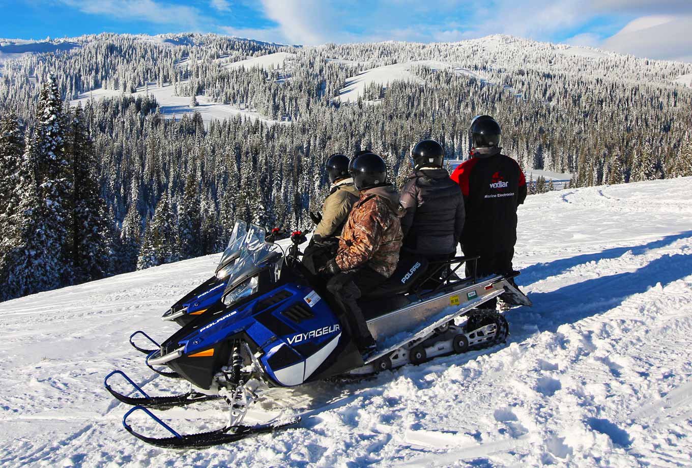 Snowmobile rentals in West Yellowstone