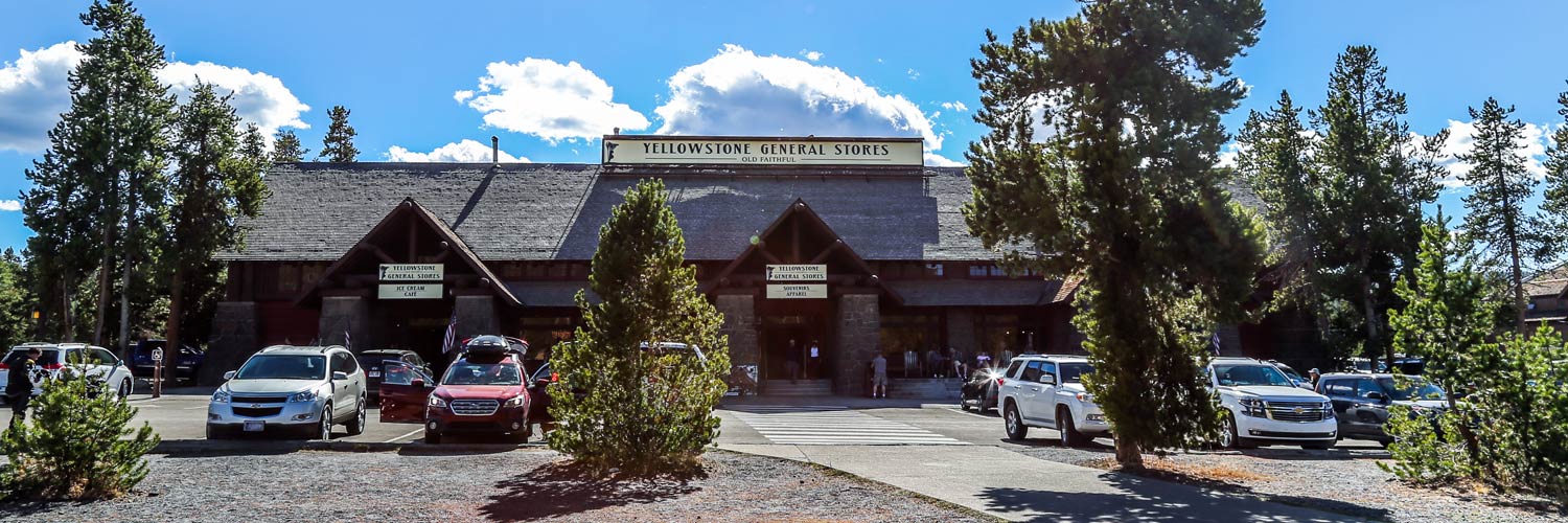 Old Faithful General Store in Yellowstone National Park