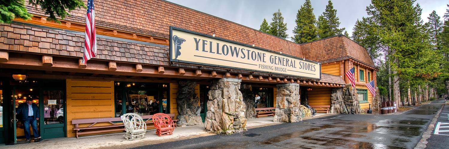 Fishing Bridge General Store in Yellowstone National Park