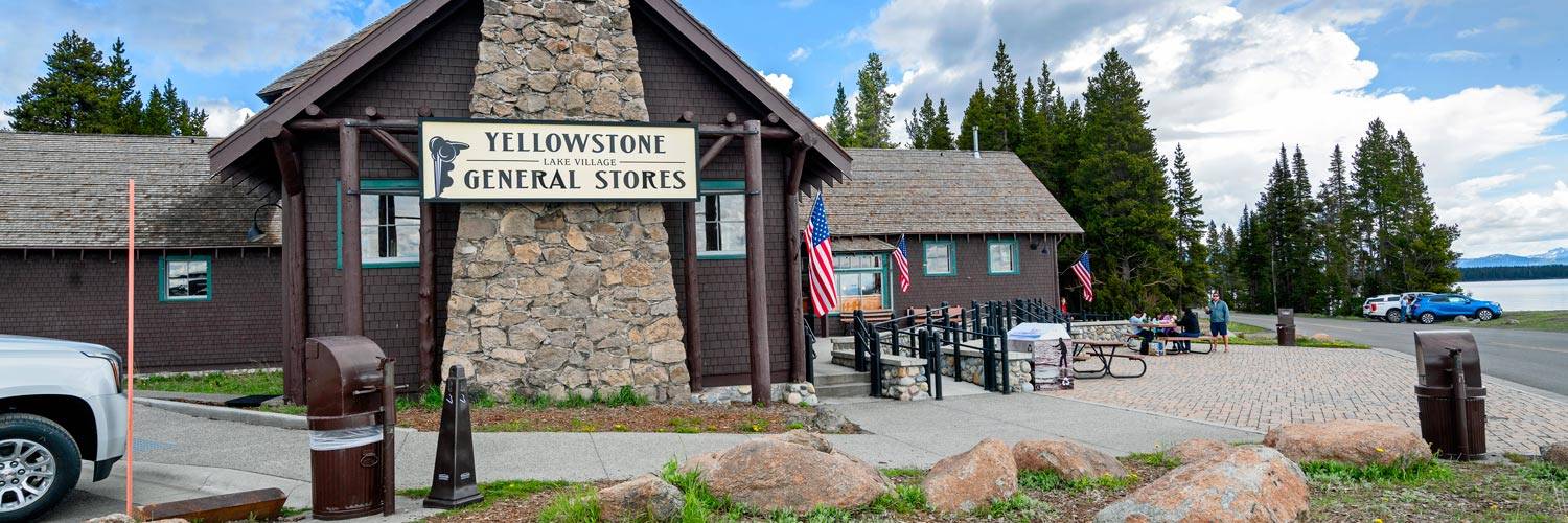 Lake General Store in Yellowstone National Park