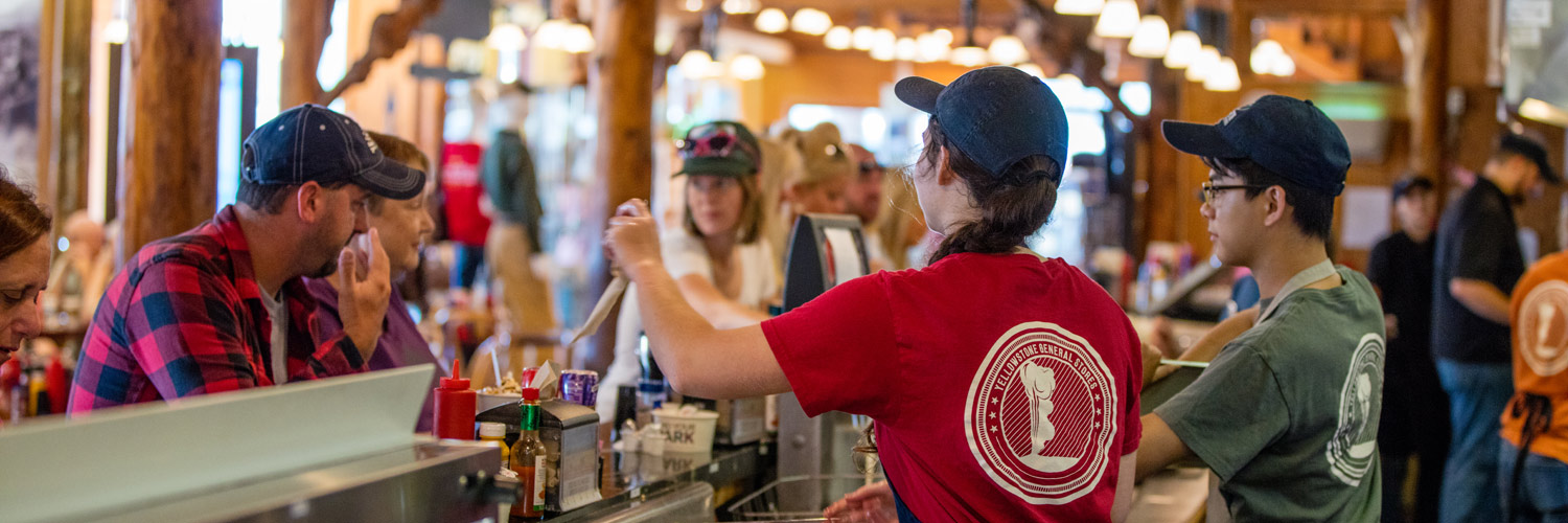 The Old Faithful Basin Store in Yellowstone National Park