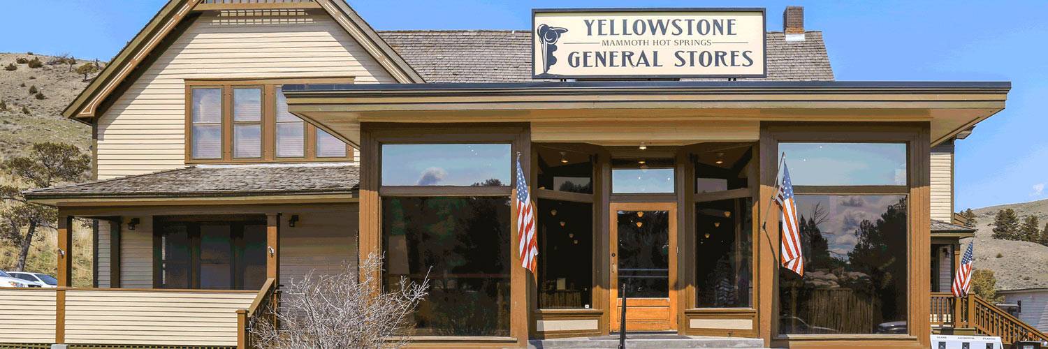 Exterior of Yellowstone General Stores