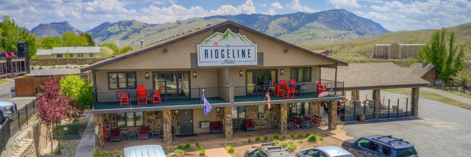 Exterior view of The Ridgeline Hotel at Yellowstone