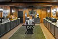 Breakfast room at The Ridgeline Hotel at Yellowstone