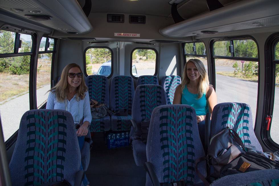 Our Buffalo Buses are roomy inside with oversized windows for incredible viewing.
