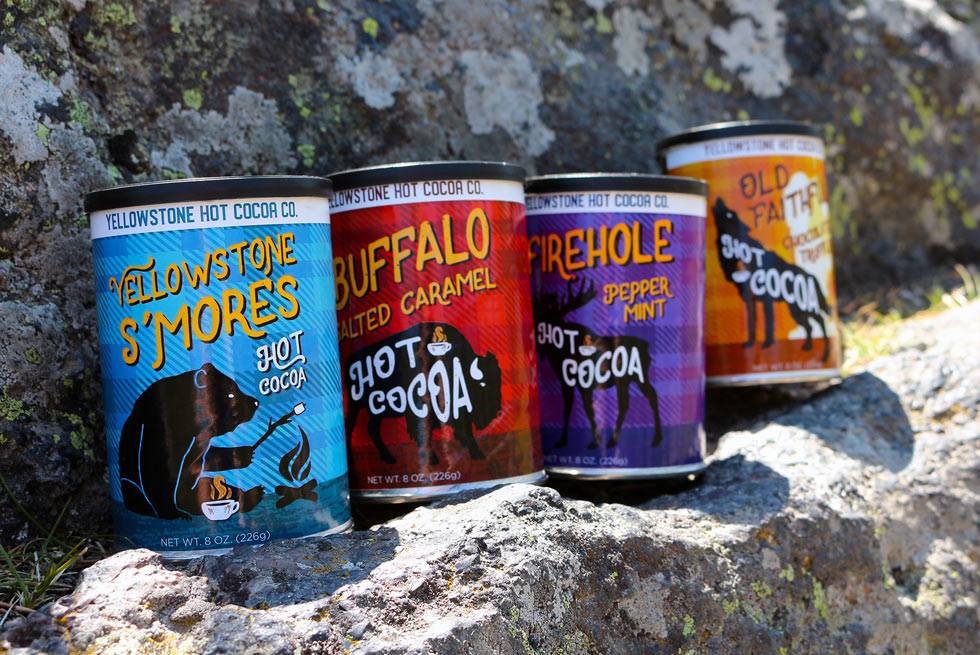 Hot chocolate at Yellowstone General Stores