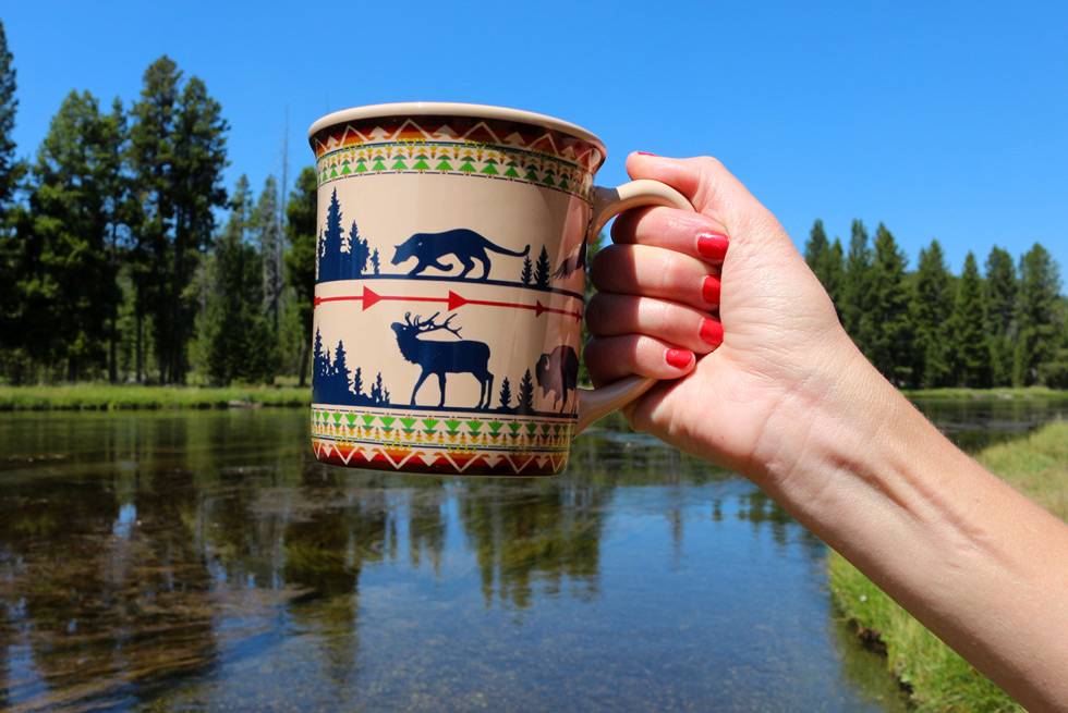 Wildlife mug at Yellowstone General Stores